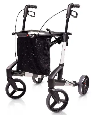 Produktdetails: Leichtgewicht Rollator Topro Troja Original Black Series Produktbild Leichtgewicht Rollator Topro Troja Original Black Series