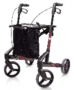 Leichtgewicht Rollator Topro Troja Original Black Series Zusätzliches Produktbild für Leichtgewicht Rollator Topro Troja Original Black Series