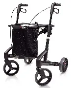 Leichtgewicht Rollator Topro Troja Original Black Series Zusätzliches Produktbild für Leichtgewicht Rollator Topro Troja Original Black Series