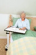 Beistell-Tisch Comfort weiß oder buche Zusätzliches Produktbild für Beistelltisch Comfort weiß oder buche