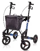 Leichtgewichtrollator Topro Troja 5G Zusätzliches Produktbild für Leichtgewicht Rollator Topro Troja 5G Black Series