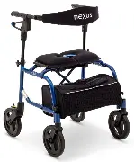 Leichtgewichtrollator Nexus mit Einkaufstasche Zusätzliches Produktbild für Leichtgewicht Rollator NeXus