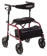 Leichtgewichtrollator Nexus mit Einkaufstasche Zusätzliches Produktbild für Leichtgewicht Rollator NeXus