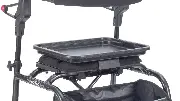 Tablett für Rollator Nexus mit Einkaufstasche gleich mitbestellen Zusätzliches Produktbild für Leichtgewicht Rollator NeXus