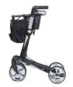 Leichtgewicht Rollator Vital Carbon black Zusätzliches Produktbild für Russka Rollator Vital Carbon - Carbon Plus