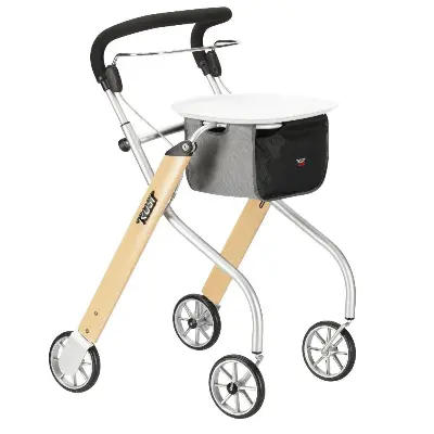 Produktdetails: Indoor-Rollator Lets Go, Buche / Silber Produktbild Indoor-Rollator Lets Go, Buche / Silber