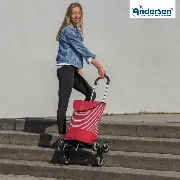 Einkaufshilfe mit Treppensteiger Andersen Scala Shopper Tilde rot Zusätzliches Produktbild für Andersen Treppensteiger Scala Shopper Tilde rot