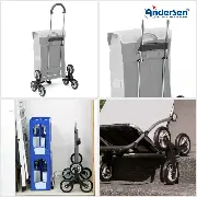Einkaufshilfe mit Treppensteiger Andersen Scala Shopper Tilde rot Zusätzliches Produktbild für Andersen Treppensteiger Scala Shopper Tilde rot