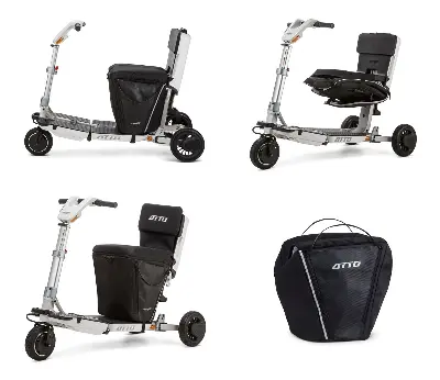 Produktdetails: Kissen mit Tasche unter dem Sitz für Atto Mobility Scooter Produktbild Kissen mit Tasche unter dem Sitz für Atto Mobility Scooter