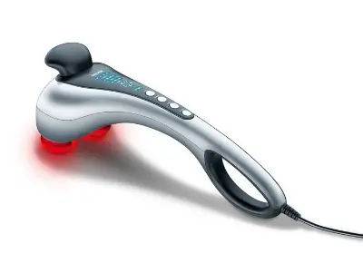 Produktdetails: Beurer Infrarot-Klopf-Massagegerät MG 100 Metal Pro Line Produktbild Beurer Infrarot-Klopf-Massagegerät MG 100 Metal Pro Line