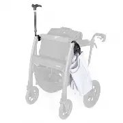 Optional 3 in 1 Rollstuhlpaket Halter mit Stockhalter Zusätzliches Produktbild für Rollz Motion Performance Rollator-Rollstuhl in einem