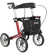Outdoor Rollator Panda mit großer, weicher Bereifung Zusätzliches Produktbild für Outdoor Rollator Panda Comfort