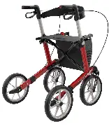 Outdoor Rollator Panda mit großer, weicher Bereifung Zusätzliches Produktbild für Outdoor Rollator Panda Comfort