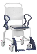 Rebotec Toilettenrollstuhl Hamburg höhenverstellbar Zusätzliches Produktbild für Rebotec Toilettenrollstuhl Boston