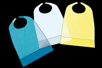 Produktbild Suprima Ess-Schürze PVC mit Auffang und Klettverschluss