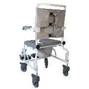Drive Medical Dusch- und Toilettenrollstuhl DuoMotion 5 Zoll Zusätzliches Produktbild für Drive Medical Dusch- und Toilettenrollstuhl DuoMotion 5 Zoll