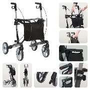 Leichtgewicht Rollator Vital Carbon Zusätzliches Produktbild für Russka Rollator Vital Carbon - Carbon Plus