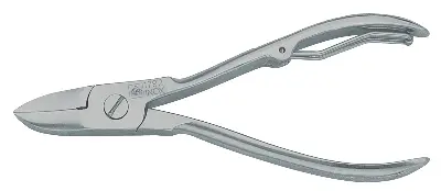 Produktdetails: Erbe Nagelzange INOX 10,5 cm mit Klappfeder Produktbild Erbe Nagelzange INOX 10,5 cm mit Klappfeder