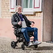 Carbon E-Rollstuhl Airfold Zusätzliches Produktbild für Carbon Elektrorollstuhl Airfold, faltbar