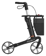 Leichtgewicht Rollator Athlon Carbon Zusätzliches Produktbild für Carbon Rollator Athlon HD extrabreit