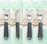 Besteck-Set Flex schwarz Zusätzliches Produktbild für Besteck-Set Flex schwarz, biegsam