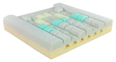 Produktdetails: SHP CUBE FLEXi Rollstuhl- und Antidekubitus Sitzkissen Produktbild SHP CUBE FLEXi Rollstuhl- und Antidekubitus Sitzkissen