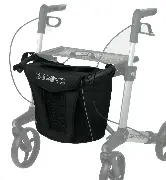 gleich zusätzlich optional mitbestellen - Einkaufstasche für Gemino 30 Zusätzliches Produktbild für Leichtgewicht Rollator Gemino 30 Comfort