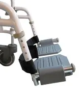 Drive Medical Dusch- und Toilettenrollstuhl DuoMotion 5 Zoll Zusätzliches Produktbild für Drive Medical Dusch- und Toilettenrollstuhl DuoMotion 5 Zoll