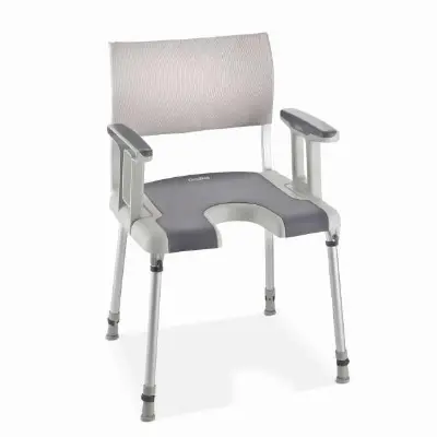 Produktdetails: Aquatec Duschstuhl Sorrento mit Hygieneaussparung, komplett Produktbild Aquatec Duschstuhl Sorrento mit Hygieneaussparung, komplett