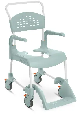 Produktdetails: Dusch-u.Toilettenrollstuhl ETAC Clean SH55, lagoon Produktbild Dusch-u.Toilettenrollstuhl ETAC Clean SH55, lagoon