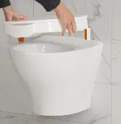 Zusätzliches Produktbild für Etac My-Loo Toilettensitzerhöhung mit Klammern, 6 oder 10 cm