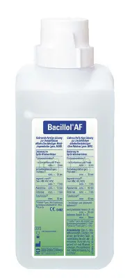 Produktdetails: Flächendesinfektionsmittel Bacillol AF 500ml Produktbild Flächendesinfektionsmittel Bacillol AF 500ml