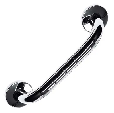 Produktdetails: Haltegriff Edelstahl mit Fingergriff und Abdeckung Produktbild Haltegriff Edelstahl mit Fingergriff und Abdeckung