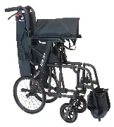 Transportrollstuhl ICON35 LX silber Zusätzliches Produktbild für Transportrollstuhl ICON 35LX mit 14 Zoll