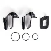 Optional 3in1 Halter besteht aus zweiteiliger Aufhängung für Rollstuhlpaket und Stockhalter Zusätzliches Produktbild für Rollz Motion Performance Rollator-Rollstuhl in einem