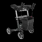 Rehasense Arthritis Rollator Navigator mit Unterarmauflagen und TPE Bereifung Zusätzliches Produktbild für Arthritis Rollator Navigator mit Unterarmauflagen