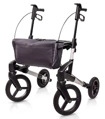 Produktdetails: Outdoor Rollator Topro Olympos ATR M Black Series Produktbild Outdoor Rollator Topro Olympos ATR M Black Series