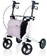 Topro Carbonrollator Pegasus Stahlblau Zusätzliches Produktbild für Carbon Rollator Topro Pegasus