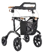 Keine Abbildung zugeordnet  Zusätzliches Produktbild für Outdoor Rollator SALJOL Allround mit Vollausstattung