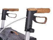 Voraussetzung Handgriff mit Kerbe zum Einschieben des Rückengurtes  Zusätzliches Produktbild für Rückengurt für Saljol Rollator Allround / Carbon