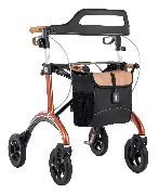 Carbon Rollator Saljol CR62 British Green mit Extra Auflage für die Handfläche Zusätzliches Produktbild für Saljol Carbon Rollator mit Vollausstattung