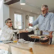 Saljol Wohnraummrollator WR mit Zubehör Zusätzliches Produktbild für Saljol Wohnraumrollator WR