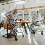 Saljol Wohnraummrollator WR mit Zubehör Zusätzliches Produktbild für Saljol Wohnraumrollator WR