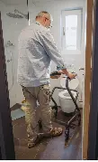 Saljol Wohnraummrollator WR mit Zubehör Zusätzliches Produktbild für Saljol Wohnraumrollator WR