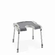 Aquatec Duschhocker Sorrento mit Armlehnen und Hygieneausschnitt Zusätzliches Produktbild für Aquatec Duschhocker Sorrento mit Armlehnen und Hygieneausschnitt
