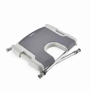 Aquatec Duschhocker Sorrento mit Armlehnen und Hygieneausschnitt Zusätzliches Produktbild für Aquatec Duschhocker Sorrento mit Armlehnen und Hygieneausschnitt