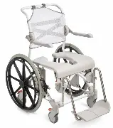 optional Etac Dusch- und Toilettenrollstuhl Swift Mobil-2, 24 Zoll Zusätzliches Produktbild für Dusch- und Toilettenrollstuhl Etac Swift Mobil-2