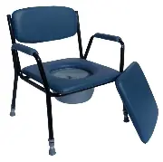 XL-Toilettenstuhl TS-O 220 Zusätzliches Produktbild für XL-Toilettenstuhl TS-O 220 blau, höhenverstellbar