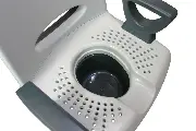 Duschstuhl-Toilettenstuhl AQ-Tica Zusätzliches Produktbild für Duschstuhl-Toilettenstuhl AQ-Tica Komfort grau