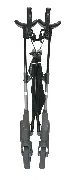 Leichtgewicht Rollator Topro Troja Walker 2 Zusätzliches Produktbild für Arthritis Rollator Topro Troja Walker 2 mit Unterarmauflagen
